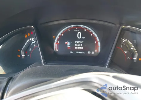 2018 Honda Civic Si из США, поврежденный, VIN 2HGFC1E55JH702194